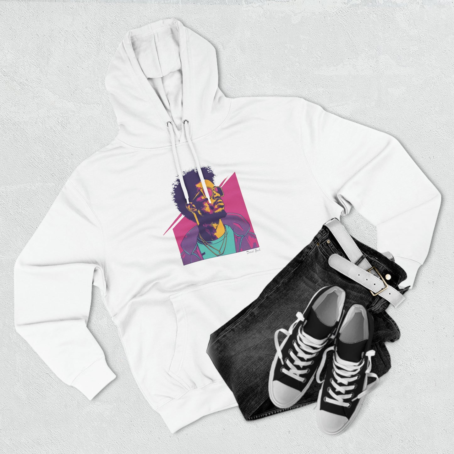 Vinyl & Vodka Fleece Hoodie