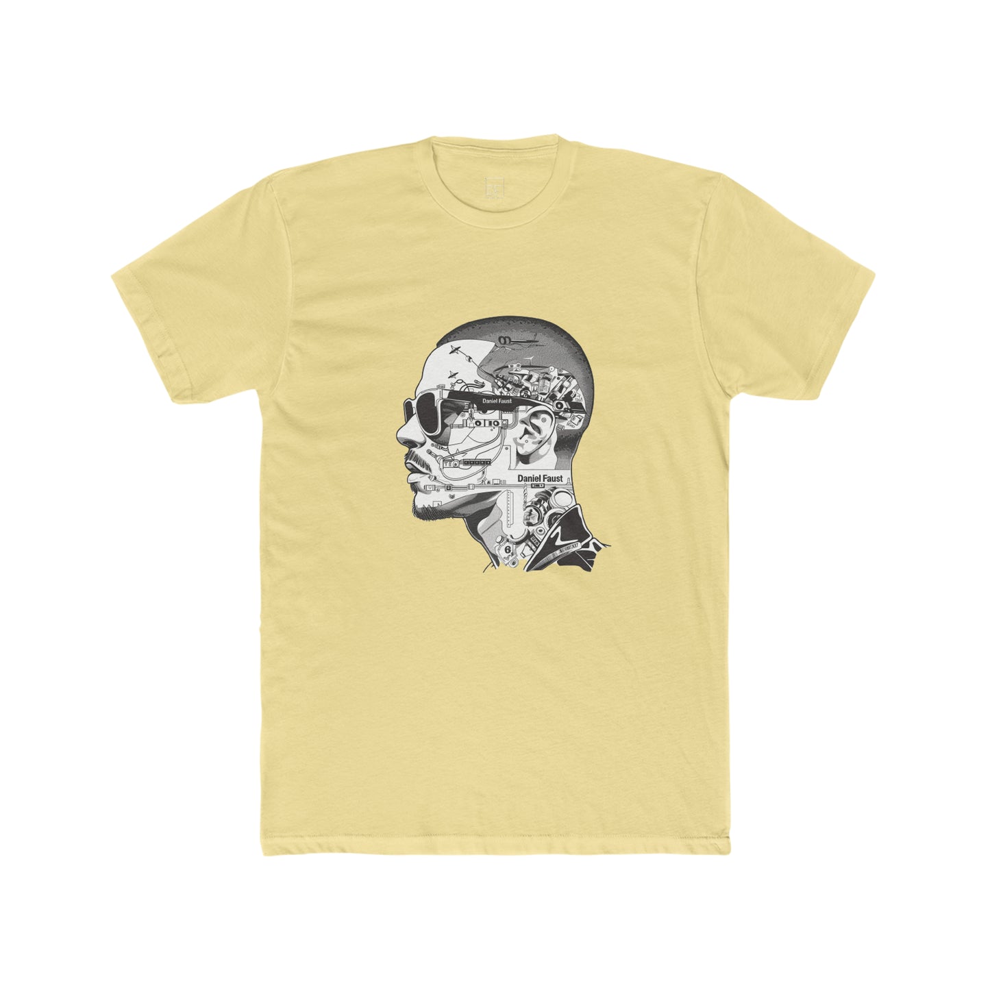 Golden Hour Grog Men's Cotton Crew Tee