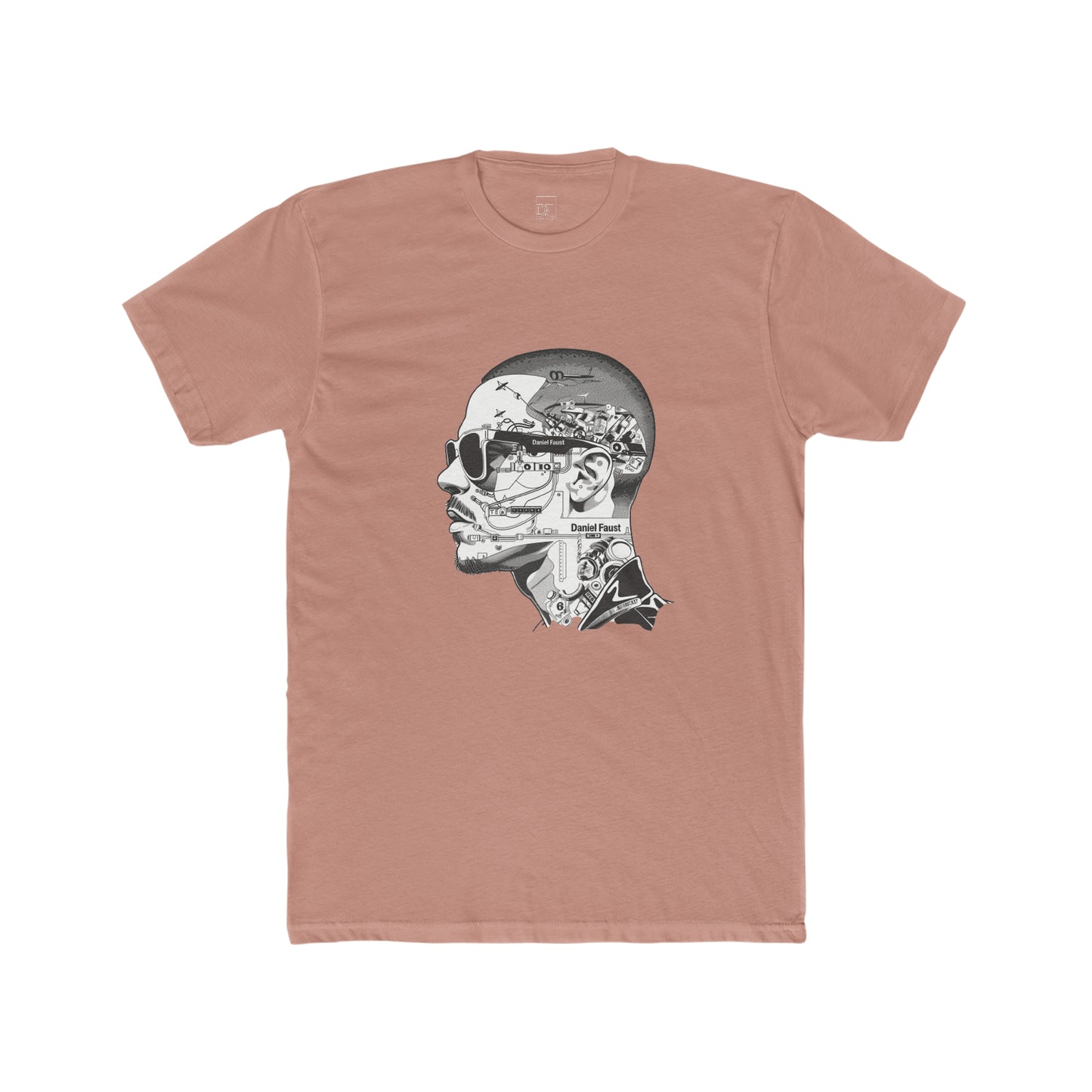 Golden Hour Grog Men's Cotton Crew Tee