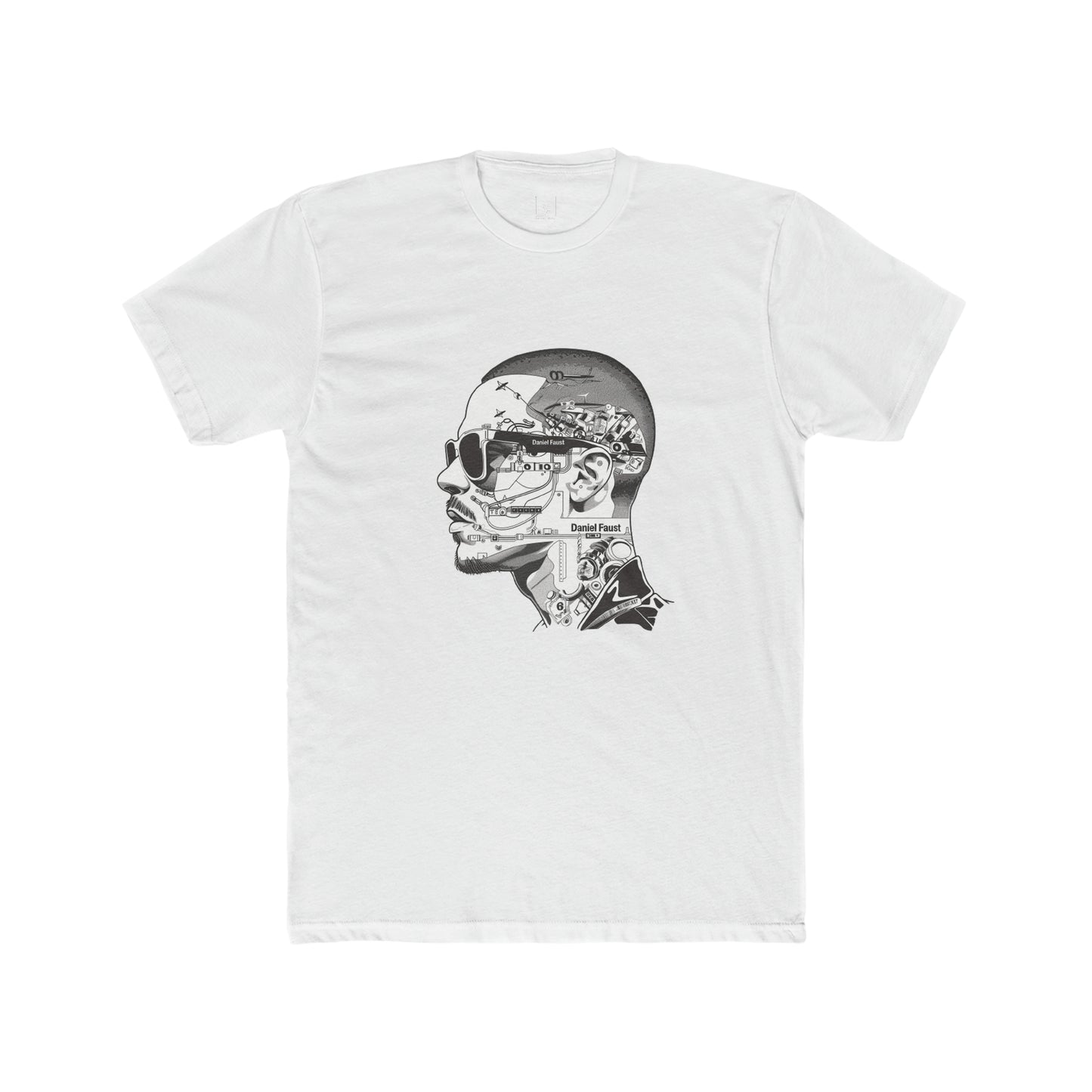 Golden Hour Grog Men's Cotton Crew Tee