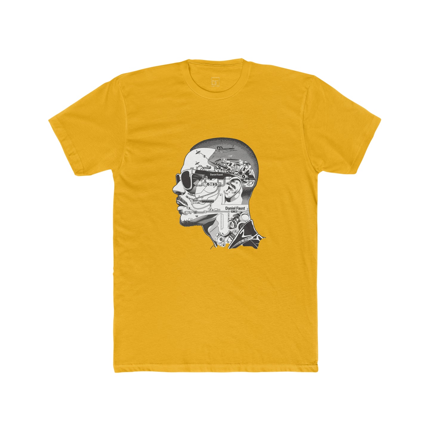 Golden Hour Grog Men's Cotton Crew Tee